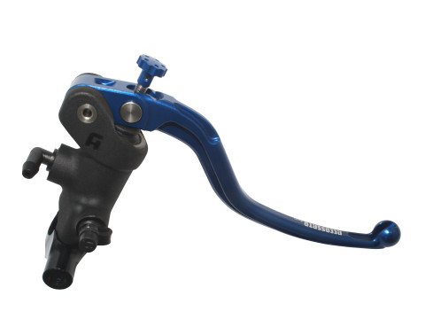 Radial brake master cylinder ACCOSSATO PC013 19 x 20 with fixed lever,blue