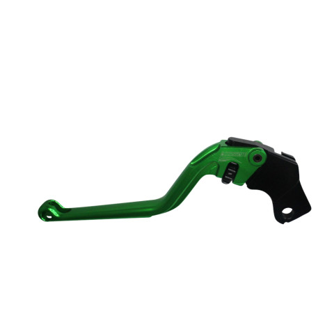 Clutch Lever ACCOSSATO ESS650 fixed CNC-worked aluminium, green