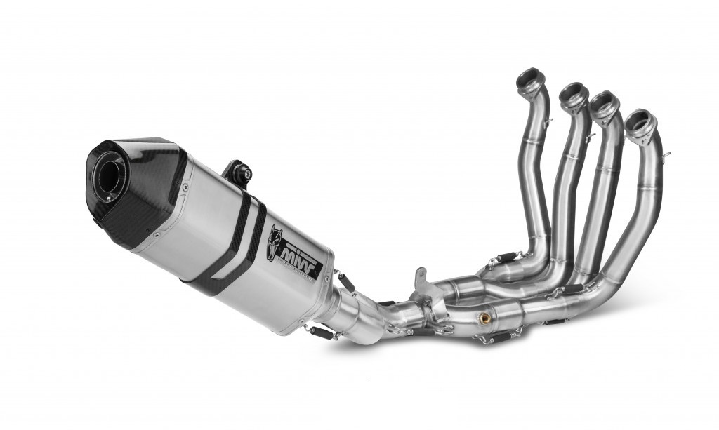 Cijeli ispušni sustav 4x2x1 MIVV SPEED EDGE X.YA.0010.SRX Stainless Steel