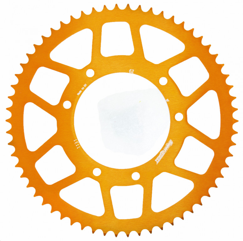 Rear ALU sprocket SUPERSPROX RAL-1131:62-GLD zlato