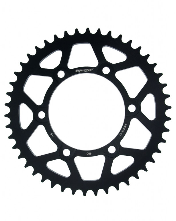 Rear ALU sprocket SUPERSPROX RAL-480:46-BLK Crni 46T, 525