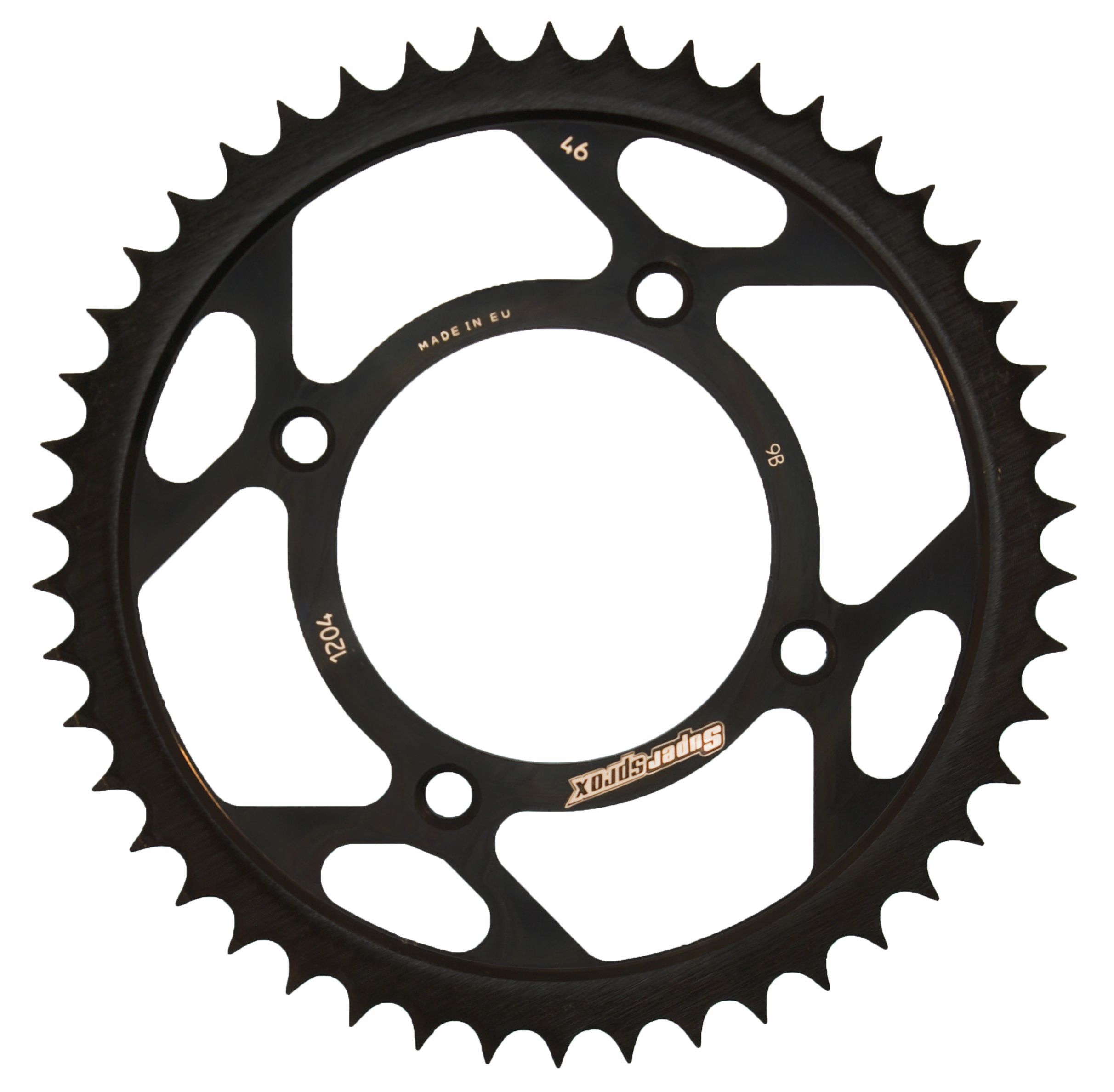Lančenik zadnji SUPERSPROX RFE-1204:46-BLK Crni 46T, 428