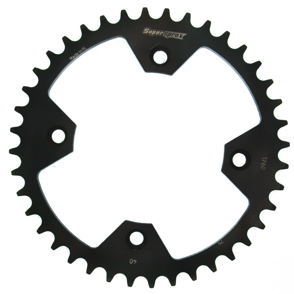 Lančenik zadnji SUPERSPROX RFE-1760:40-BLK Crni 40T, 520