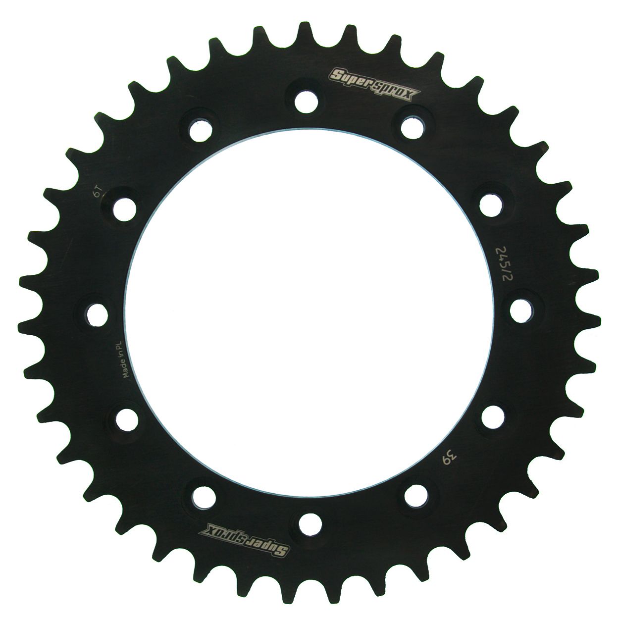 Lančenik zadnji SUPERSPROX RFE-245/2:39-BLK Crni 39T, 520