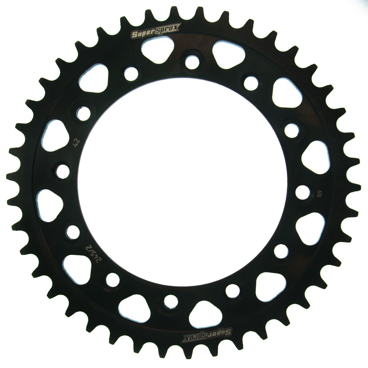 Lančenik zadnji SUPERSPROX RFE-245/2:42-BLK Crni 42T, 520