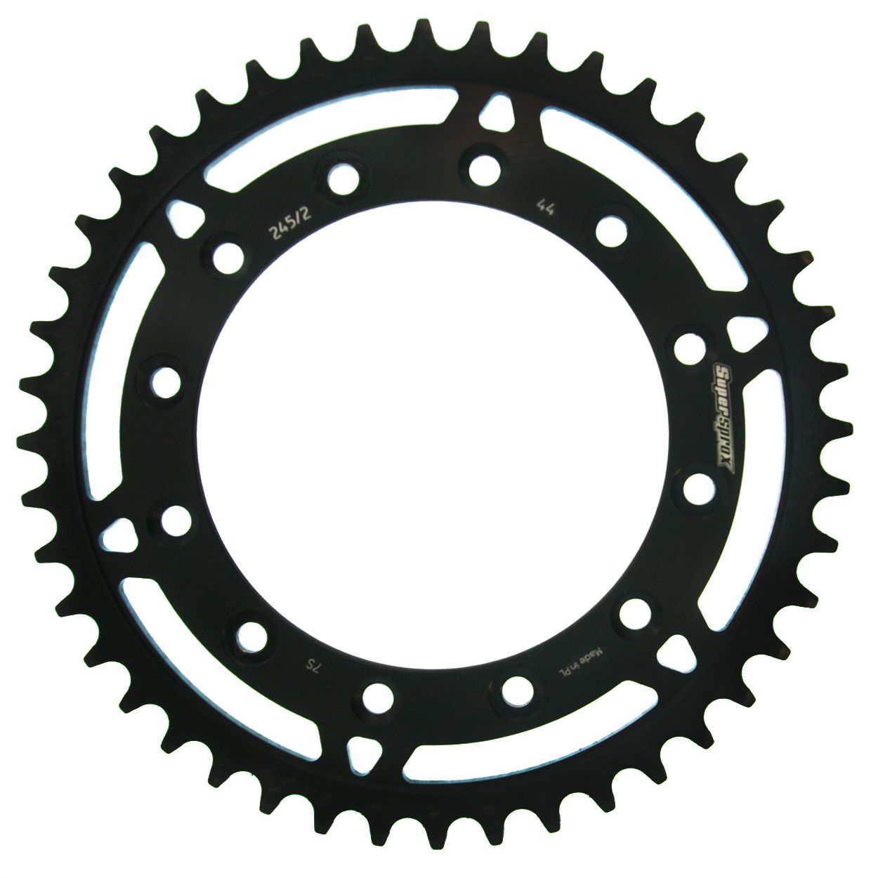 Lančenik zadnji SUPERSPROX RFE-245/2:44-BLK Crni 44T, 520