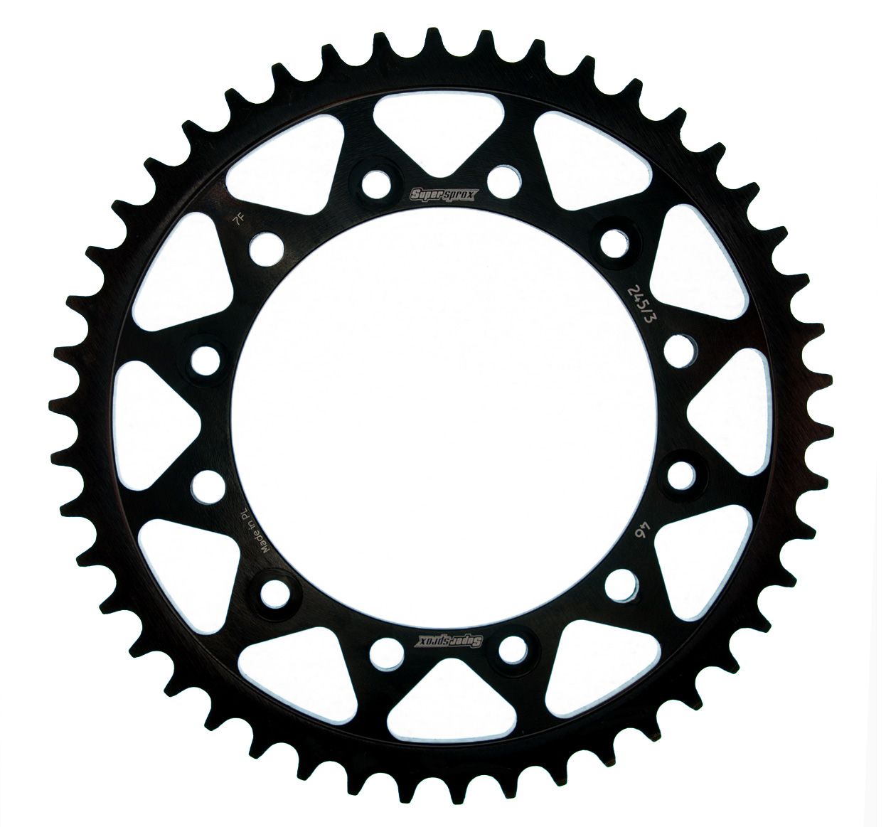 Lančenik zadnji SUPERSPROX RFE-245/3:46-BLK Crni 46T, 520