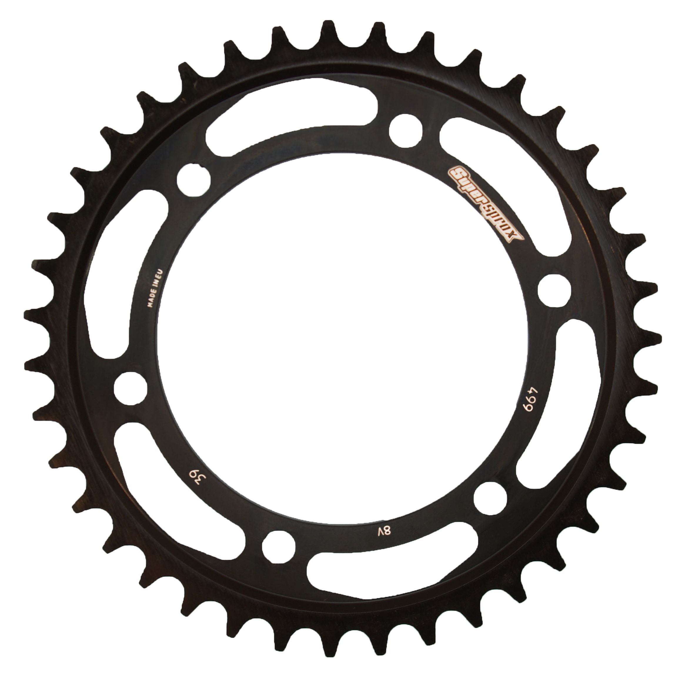 Lančenik zadnji SUPERSPROX RFE-499:39-BLK Crni 39T, 530
