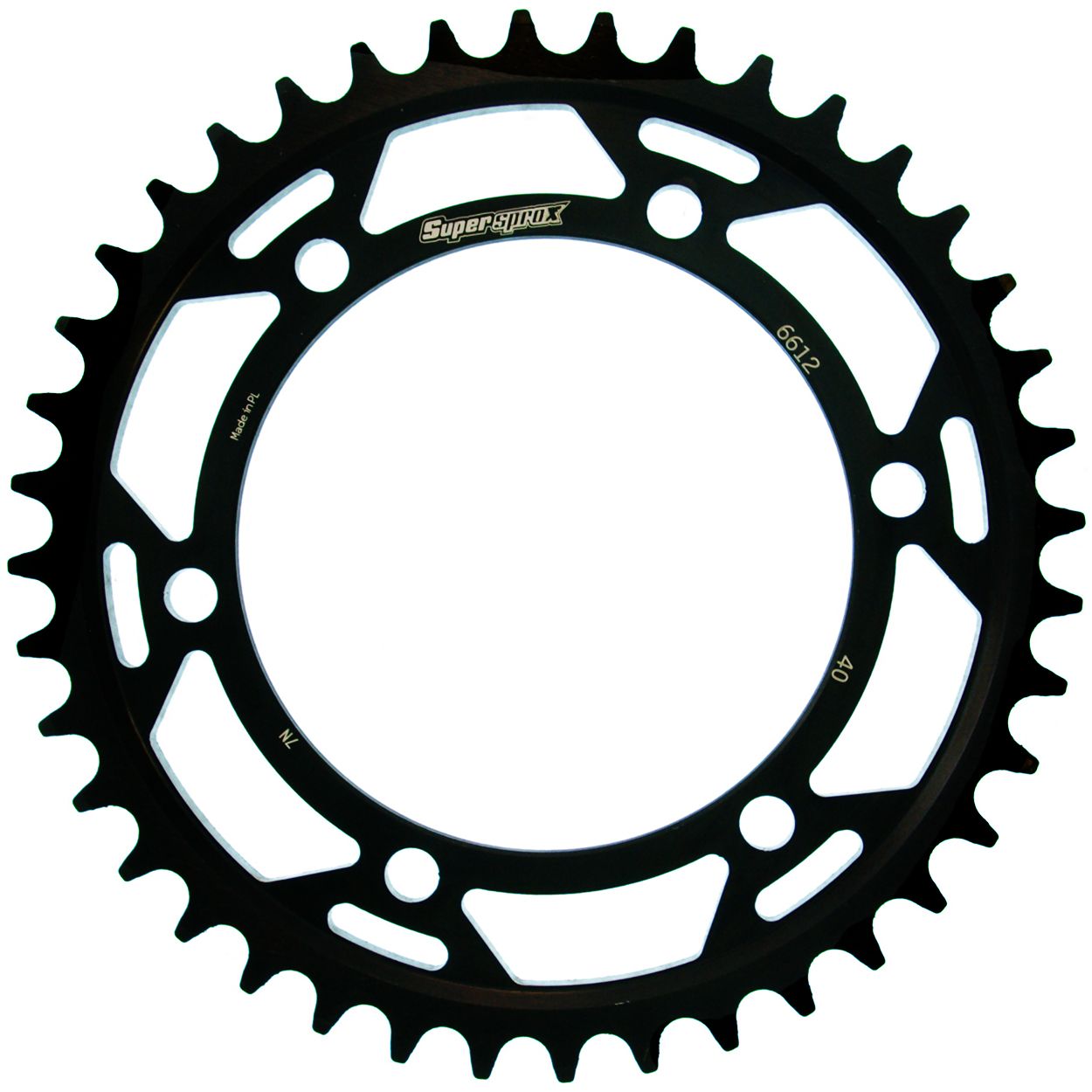 Lančenik zadnji SUPERSPROX RFE-6612:40-BLK Crni 40T, 530