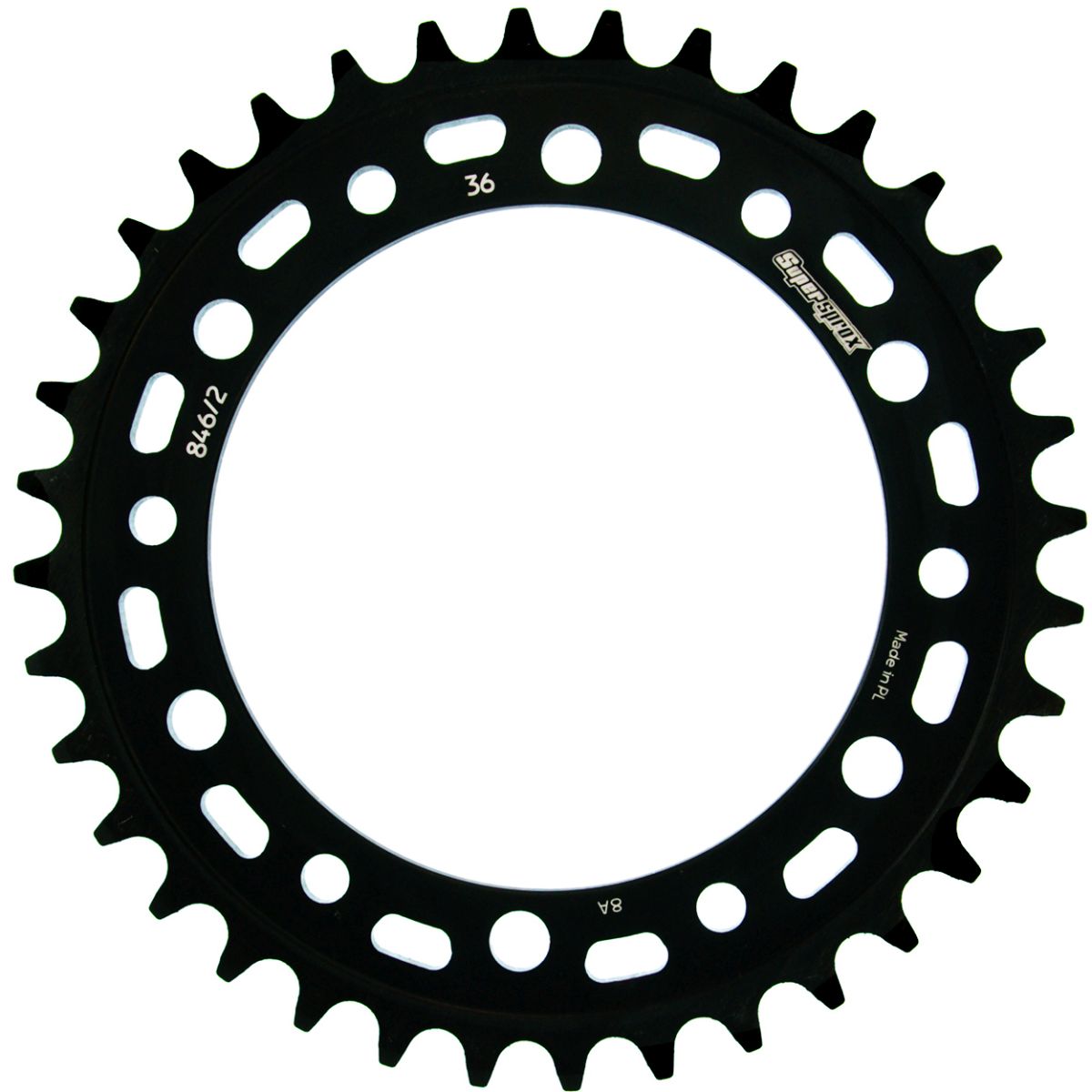 Lančenik zadnji SUPERSPROX RFE-846/2:36-BLK Crni 36T, 520