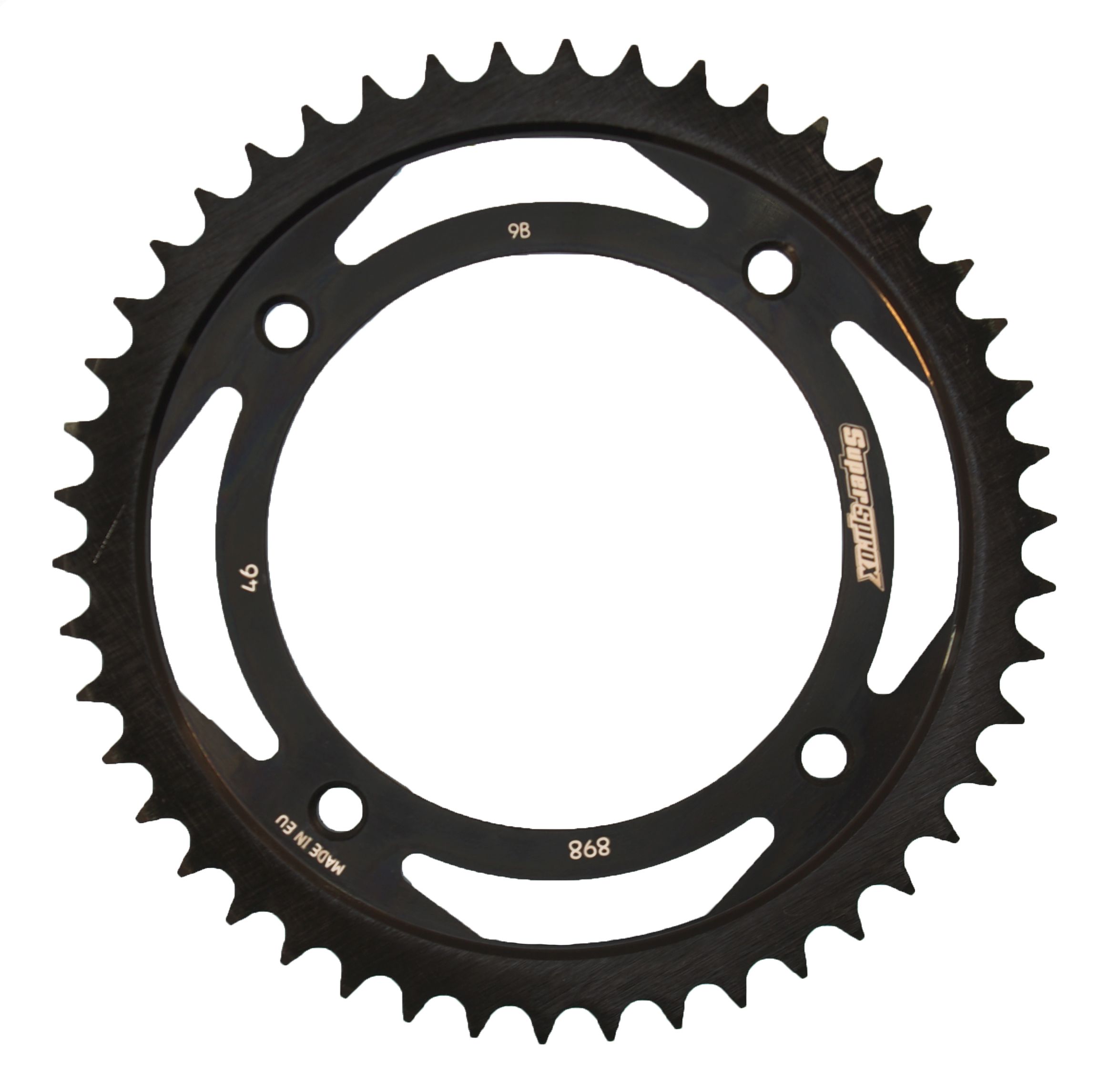 Lančenik zadnji SUPERSPROX RFE-898:46-BLK Crni 46T, 428