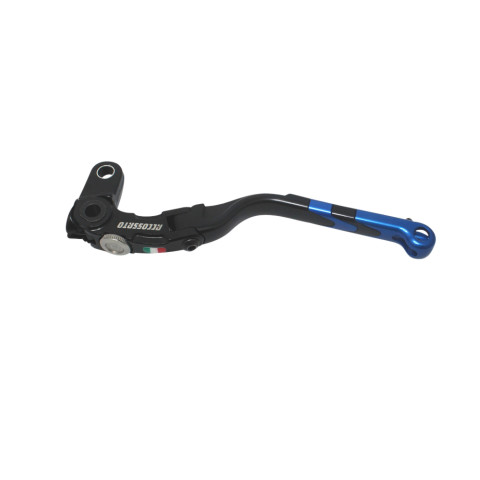 Folding lever ACCOSSATO LV025 in aluminium for ACCOSSATO full clutch plavi