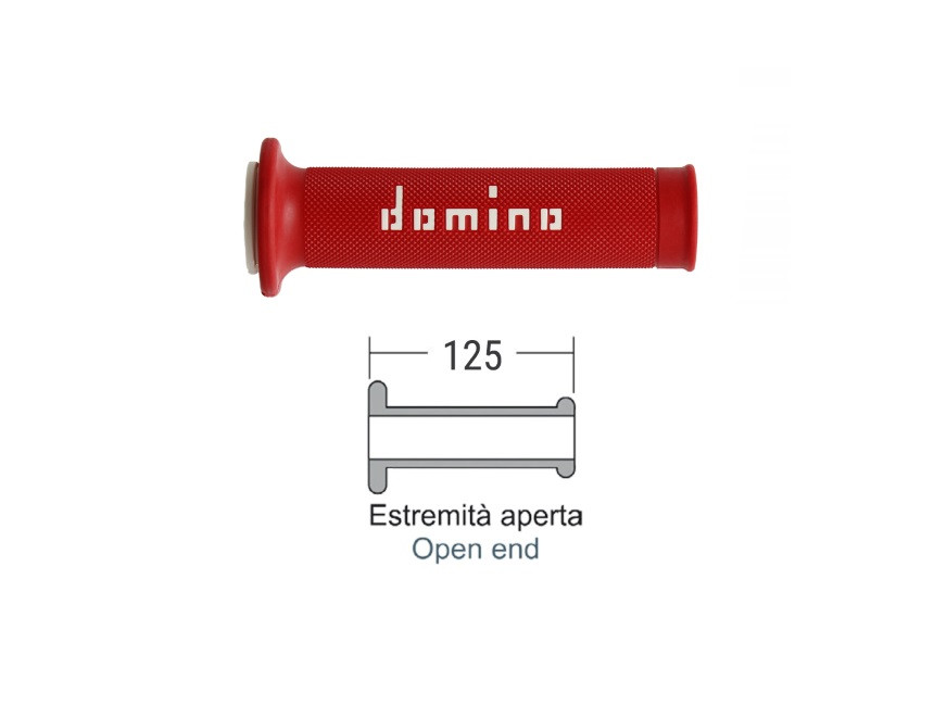 Gripi DELLORTO ROAD 184170190 white/red