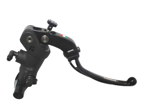 Radial brake master cylinder ACCOSSATO PC014 19 x 20 with folding lever,black