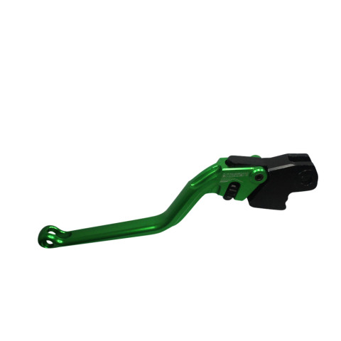 Clutch Lever ACCOSSATO ESB002 fixed CNC-worked aluminium, green