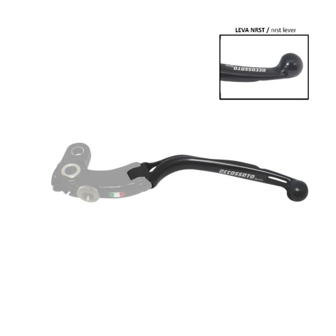 Only spare handle ACCOSSATO LV032 for ACCOSSATO full clutch lever Crni