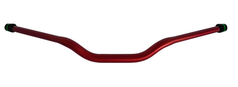 Handlebar ACCOSSATO HB183 Aluminium Made With Variable Diameter - 28.5 mm crven