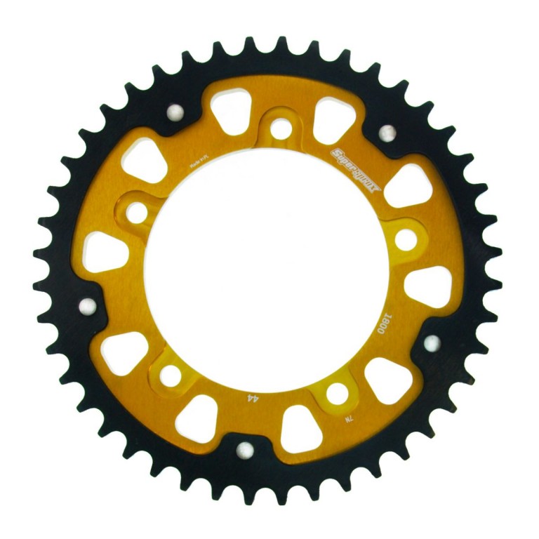 Rear sprocket SUPERSPROX STEALTH RST-1800:44-GLD zlato 44T, 530