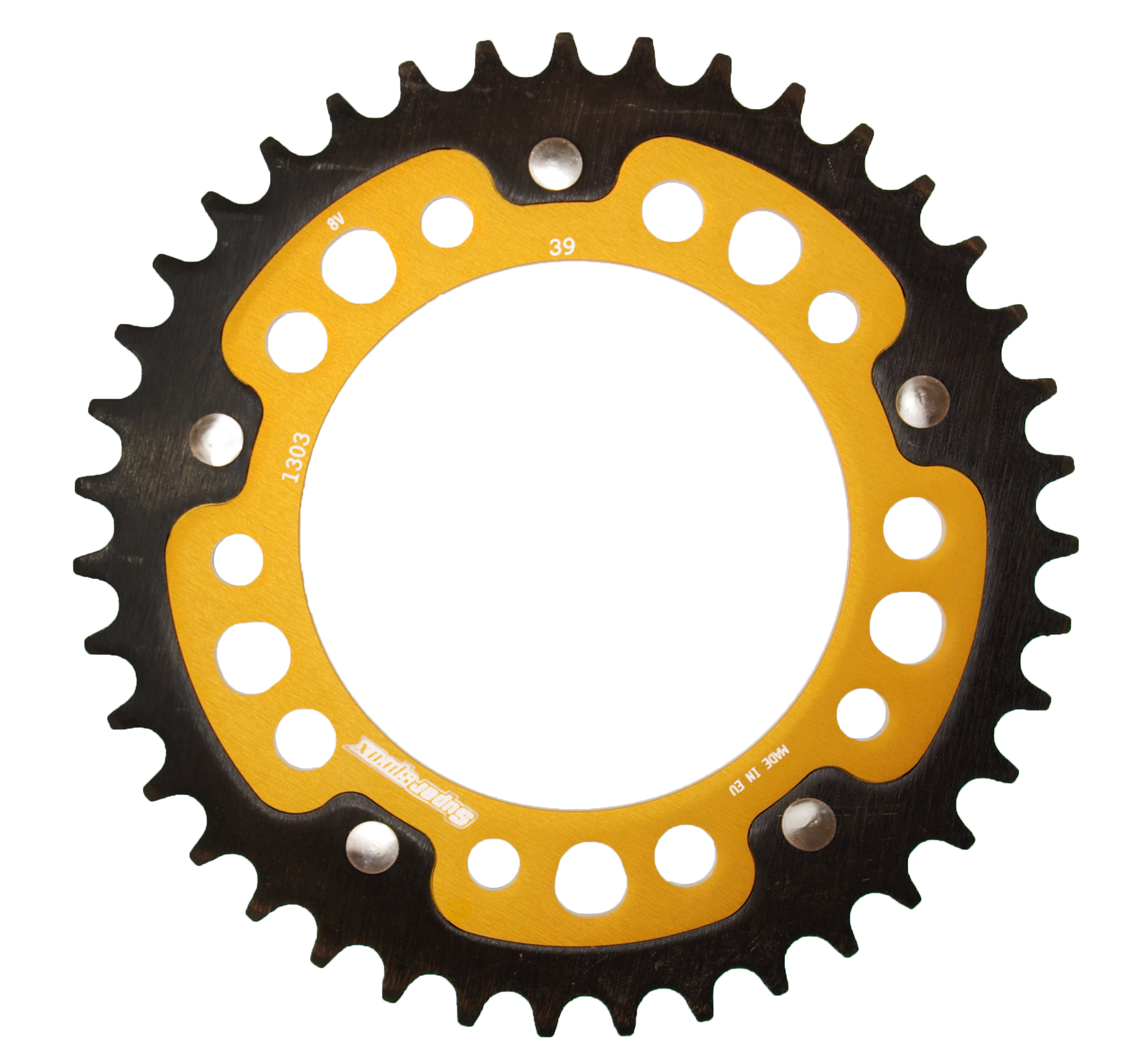 Lančenik zadnji SUPERSPROX STEALTH RST-1303:39-GLD zlato 39T, 520