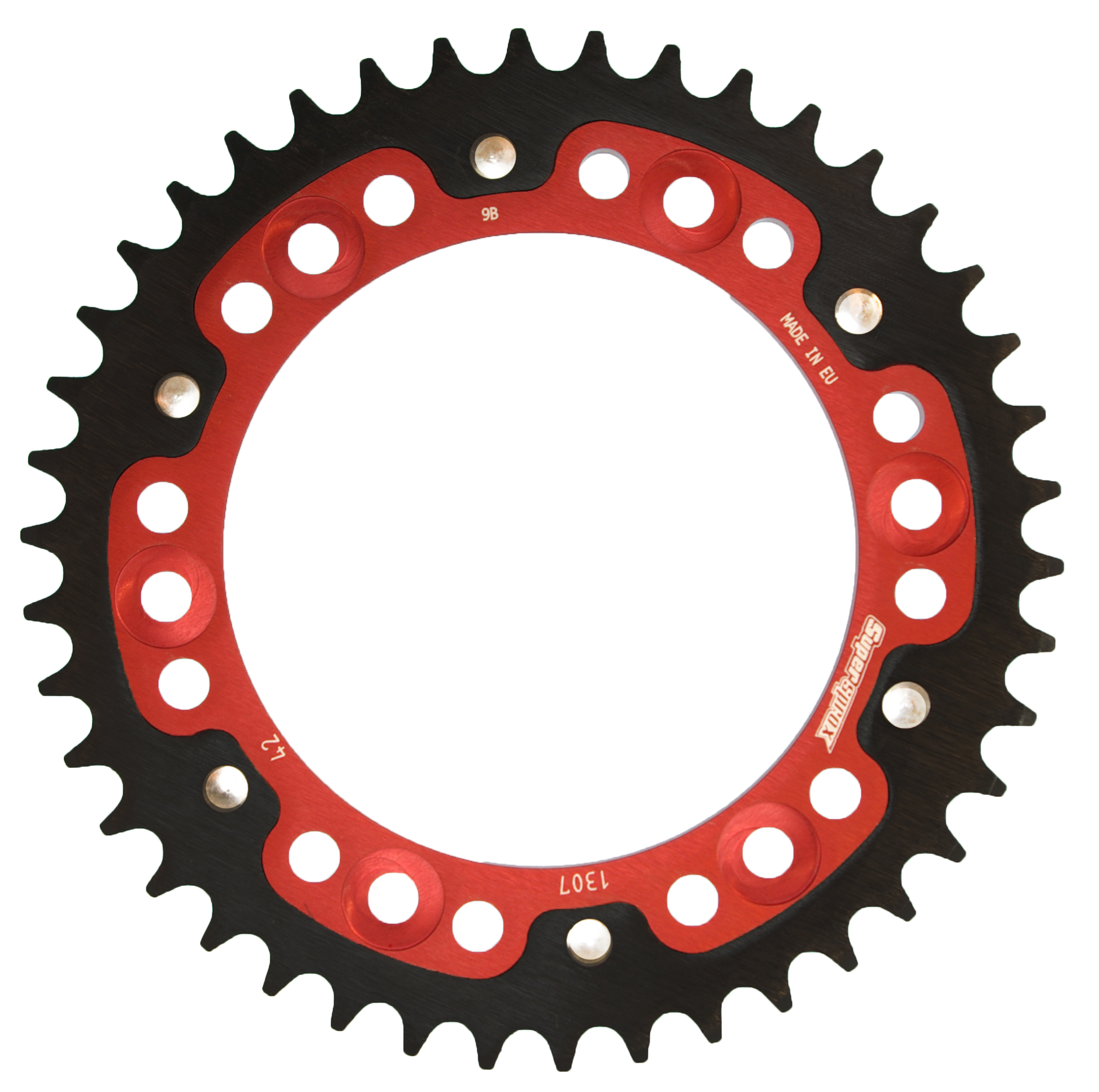 Lančenik zadnji SUPERSPROX STEALTH RST-1307:42-RED crven 42T, 525
