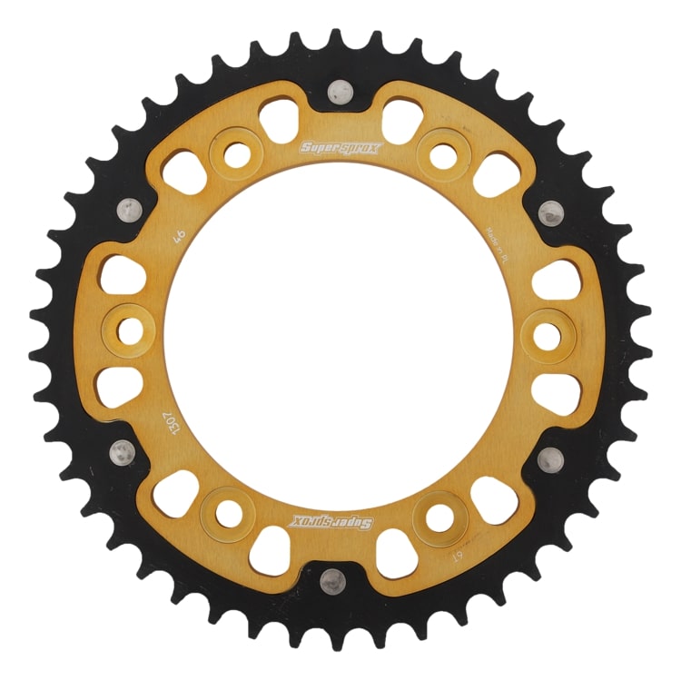 Lančenik zadnji SUPERSPROX STEALTH RST-1307:46-GLD zlato 46T, 525