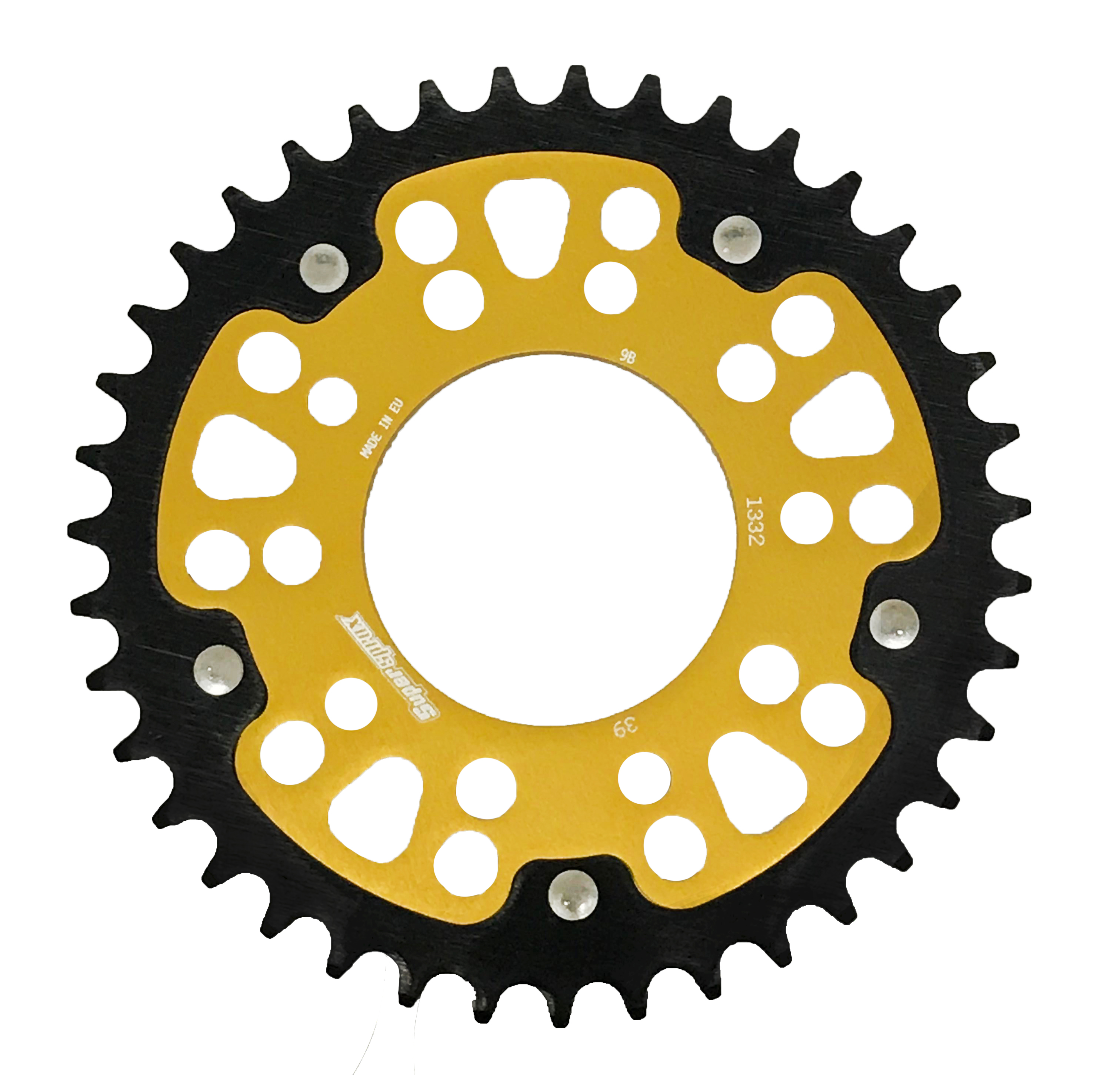 Lančenik zadnji SUPERSPROX STEALTH RST-1332:39-GLD zlato 39T, 525