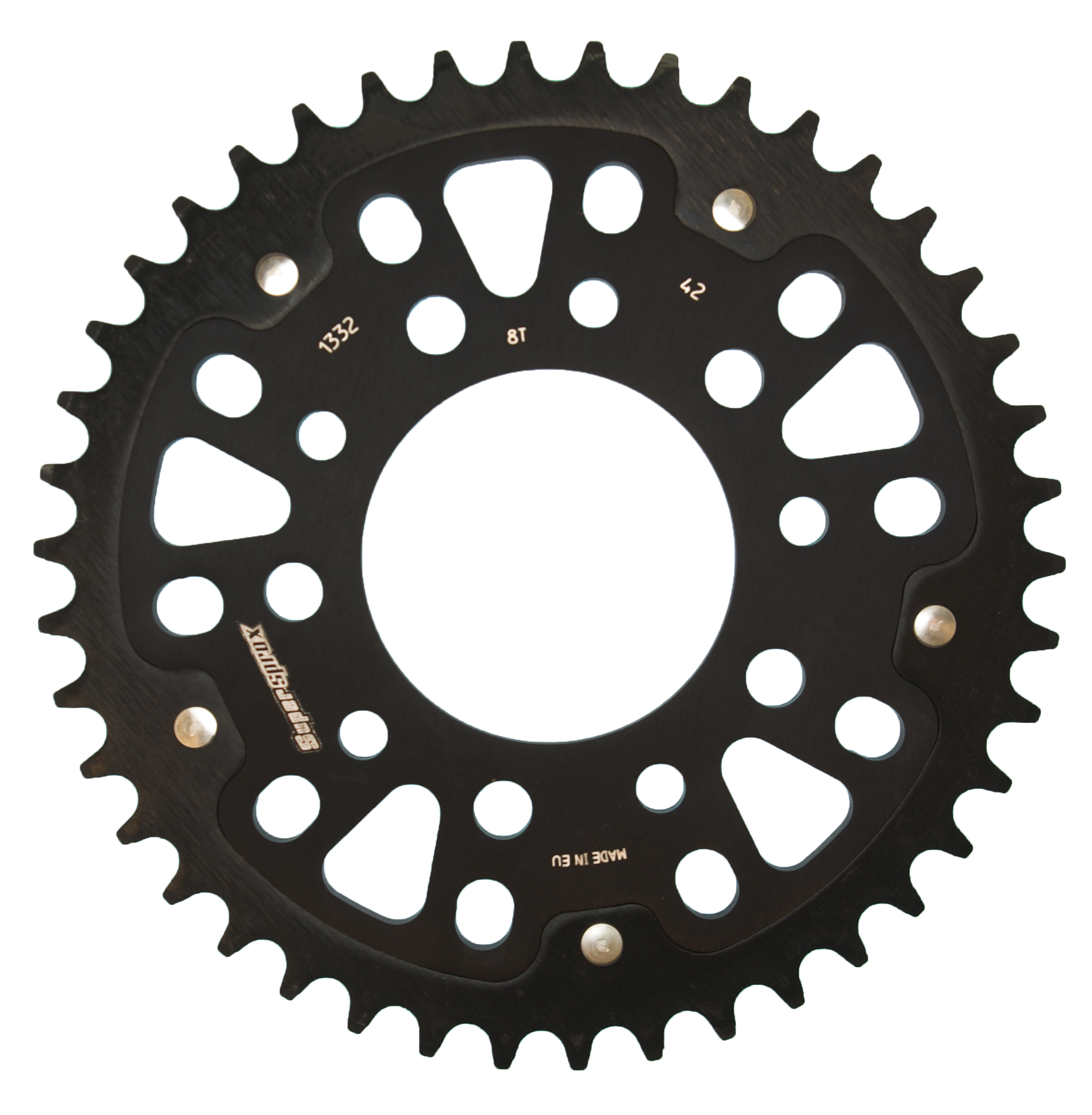 Lančenik zadnji SUPERSPROX STEALTH RST-1332:42-BLK Crni 42T, 525