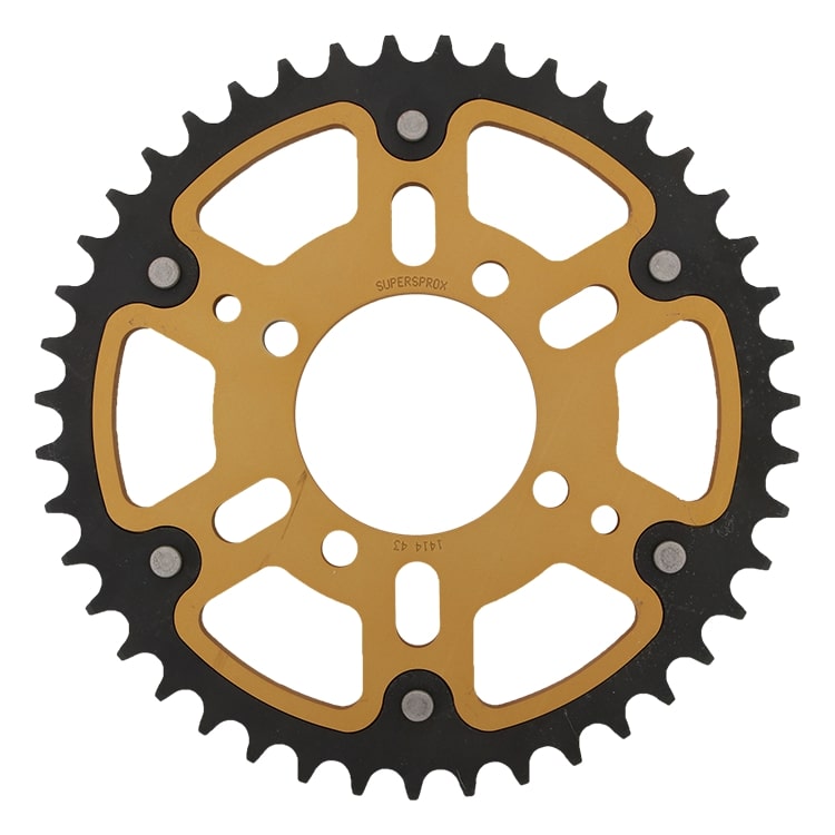 Lančenik zadnji SUPERSPROX STEALTH RST-1414:43-GLD zlato 43T, 520