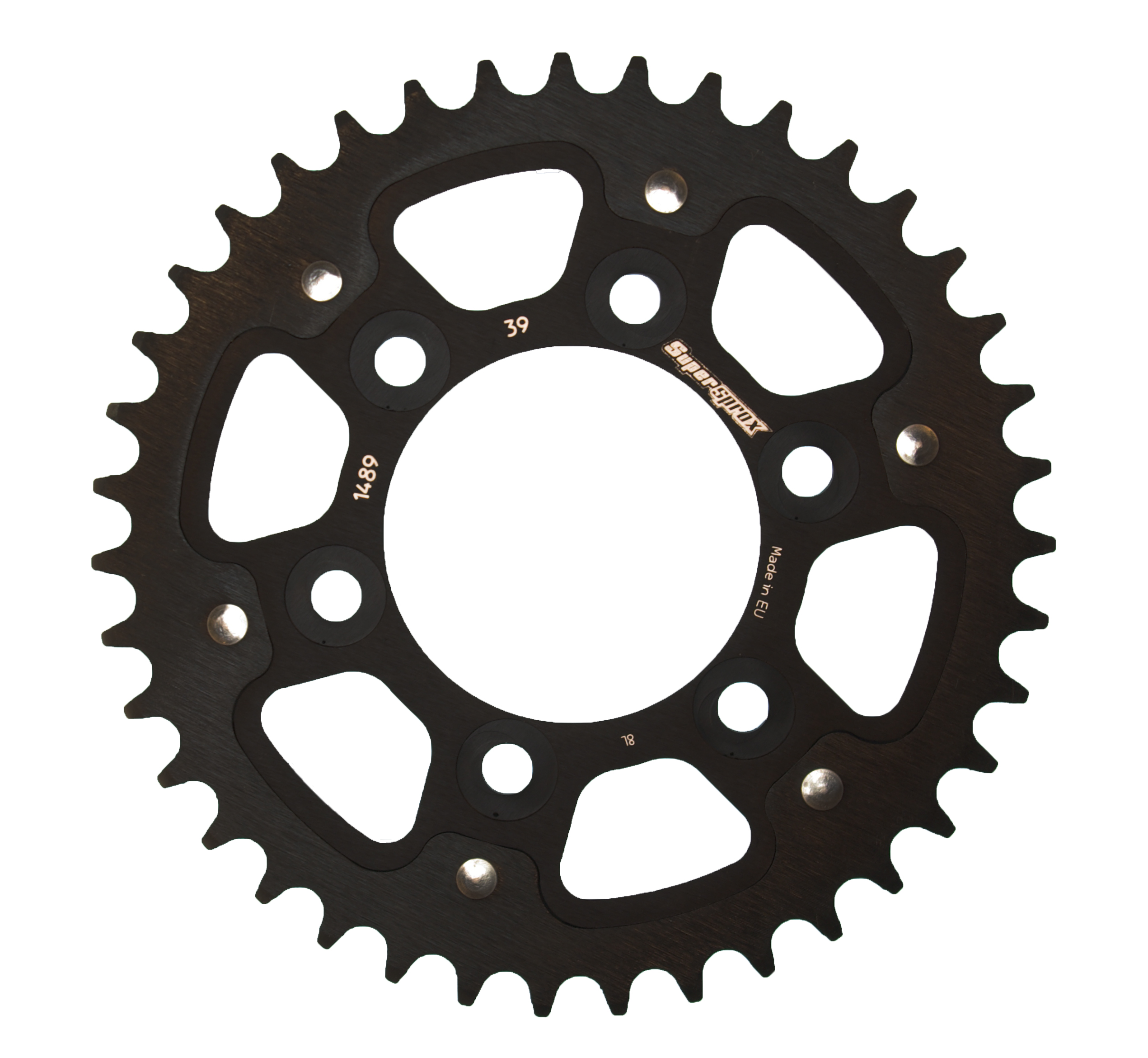 Lančenik zadnji SUPERSPROX STEALTH RST-1489:39-BLK Crni 39T, 525