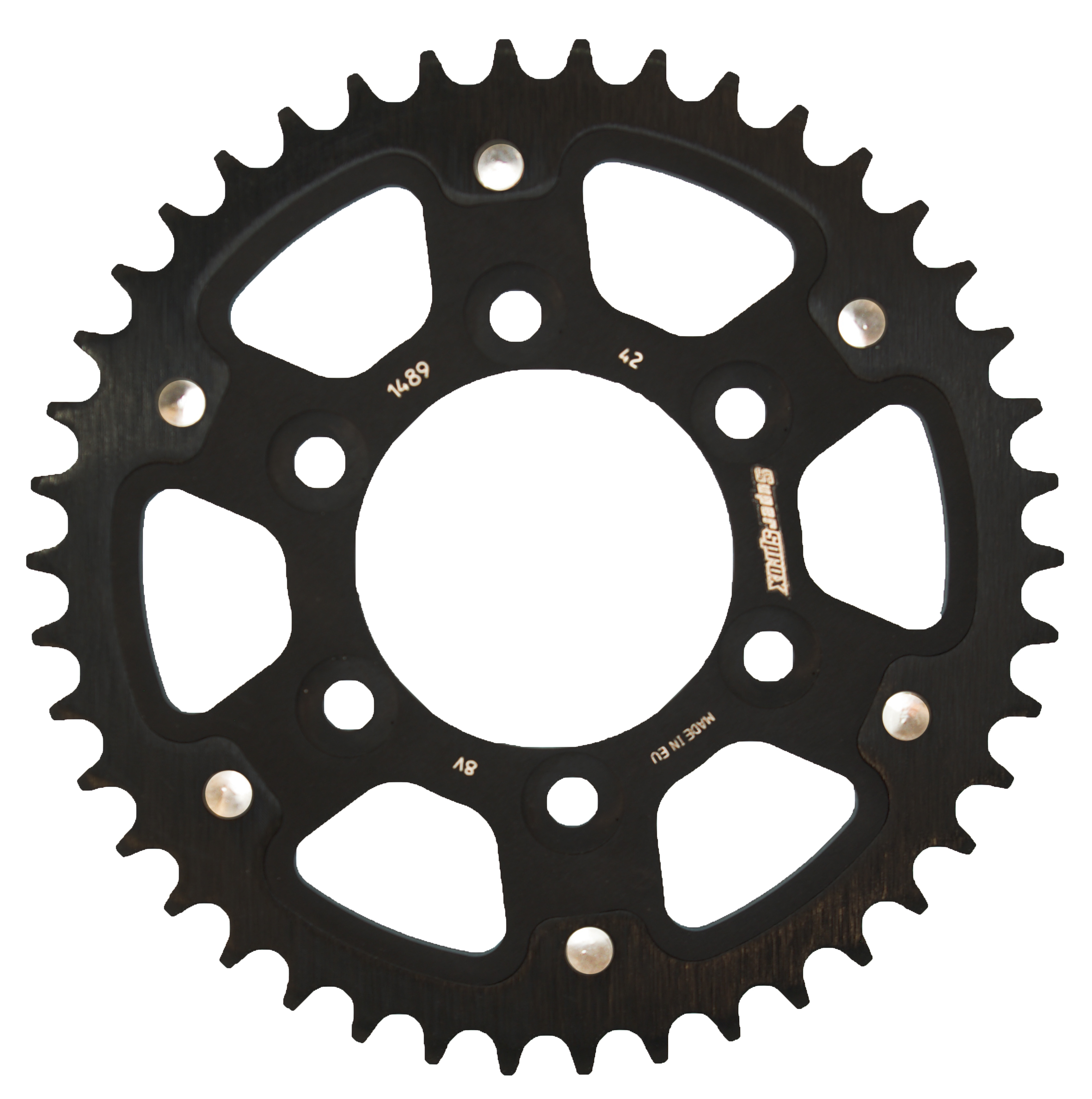 Lančenik zadnji SUPERSPROX STEALTH RST-1489:42-BLK Crni 42T, 525