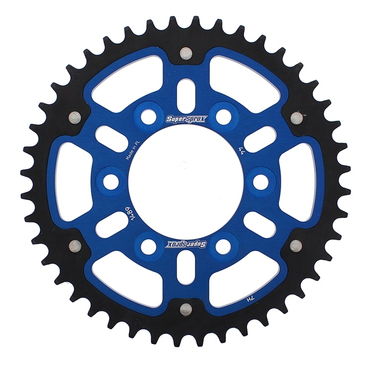 Lančenik zadnji SUPERSPROX STEALTH RST-1489:44-BLU plavi 44T, 525