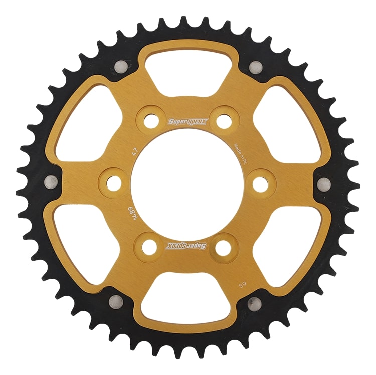 Lančenik zadnji SUPERSPROX STEALTH RST-1489:47-GLD zlato 47T, 525