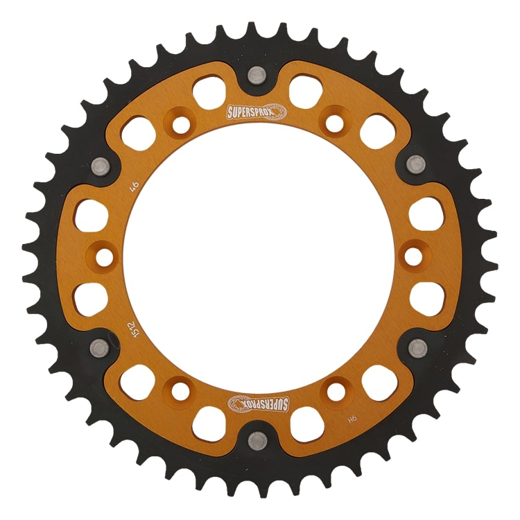 Rear sprocket SUPERSPROX STEALTH RST-1512:46-GLD zlato 46T, 520