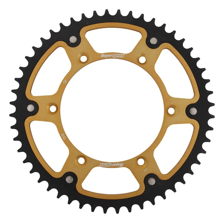 Rear sprocket SUPERSPROX STEALTH RST-1512:52-GLD zlato 52T, 520