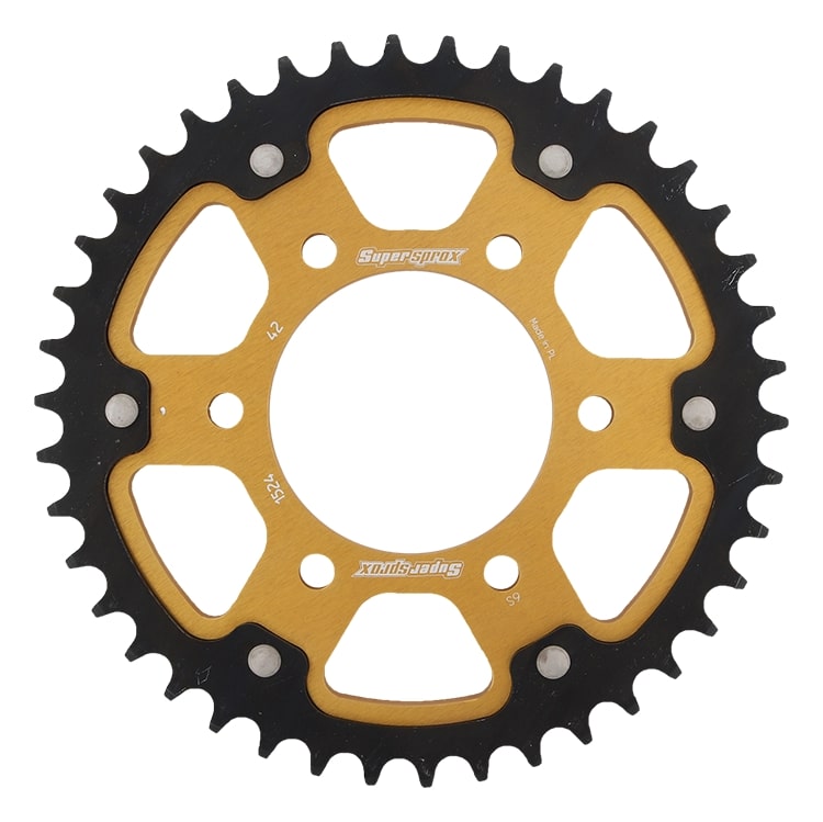 Lančenik zadnji SUPERSPROX STEALTH RST-1524:42-GLD zlato 42T, 530