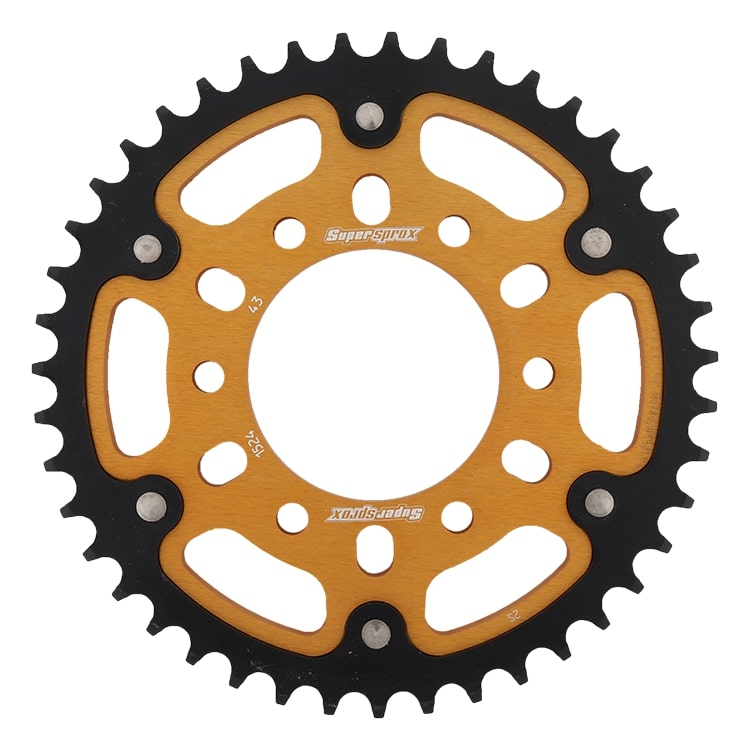 Lančenik zadnji SUPERSPROX STEALTH RST-1524:43-GLD zlato 43T, 530
