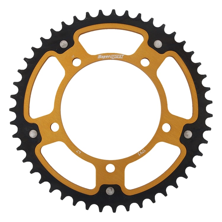 Lančenik zadnji SUPERSPROX STEALTH RST-1793:47-GLD zlato 47T, 520