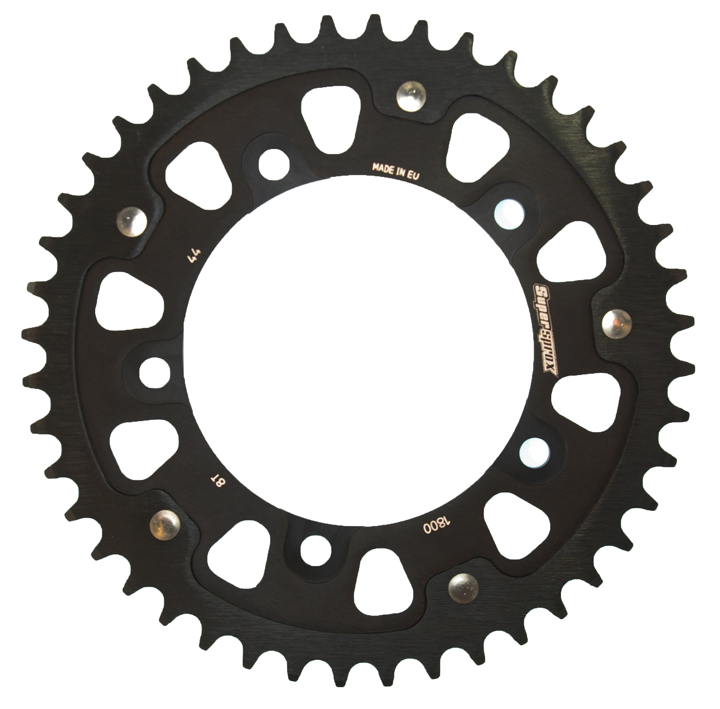 Lančenik zadnji SUPERSPROX STEALTH RST-1800:44-BLK Crni 44T, 530