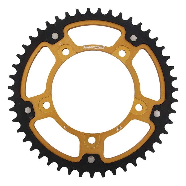 Lančenik zadnji SUPERSPROX STEALTH RST-1800:47-GLD zlato 47T, 530