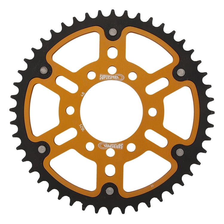 Lančenik zadnji SUPERSPROX STEALTH RST-1825:48-GLD zlato 48T, 520