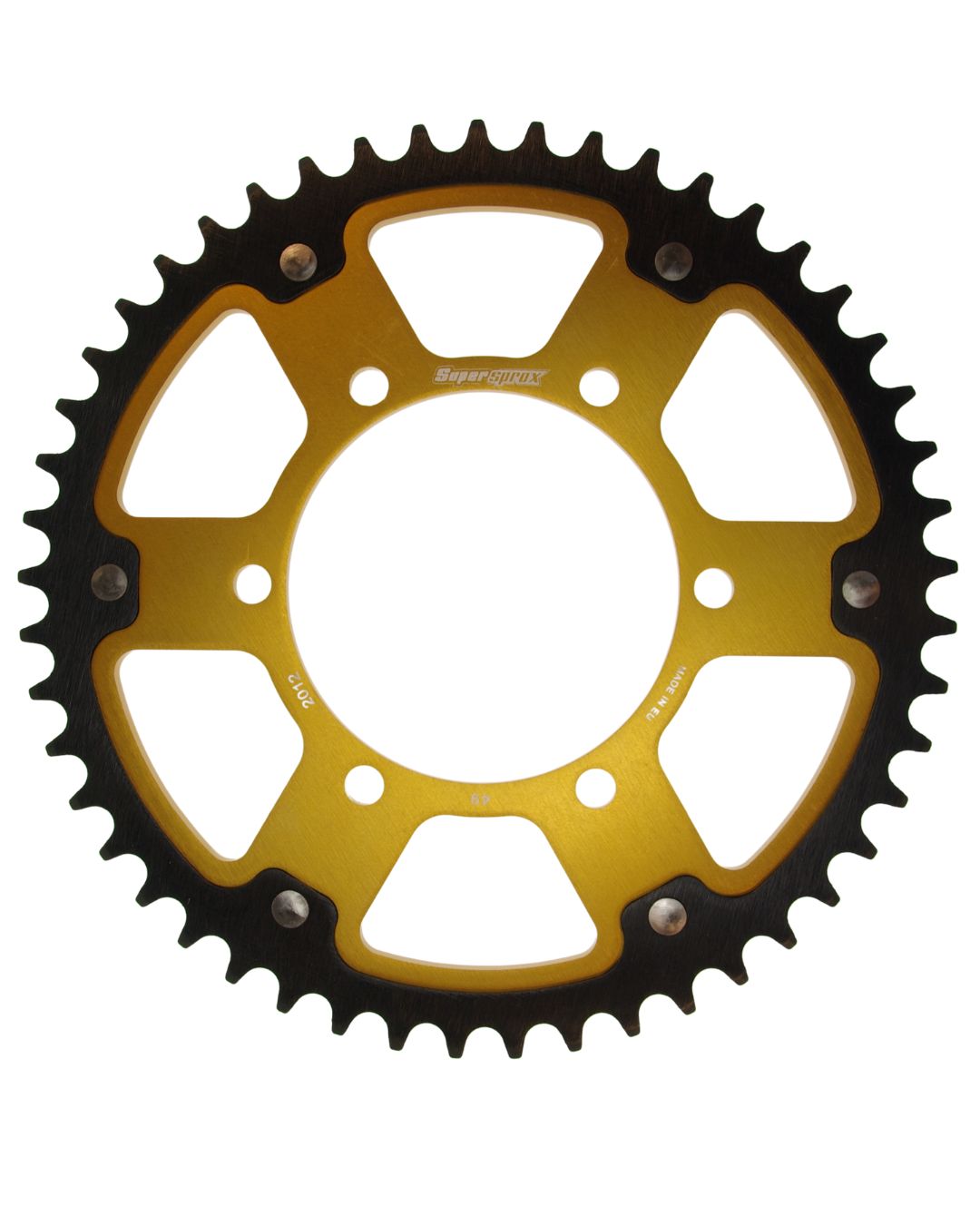 Lančenik zadnji SUPERSPROX STEALTH RST-2012:49-GLD zlato 49T, 525