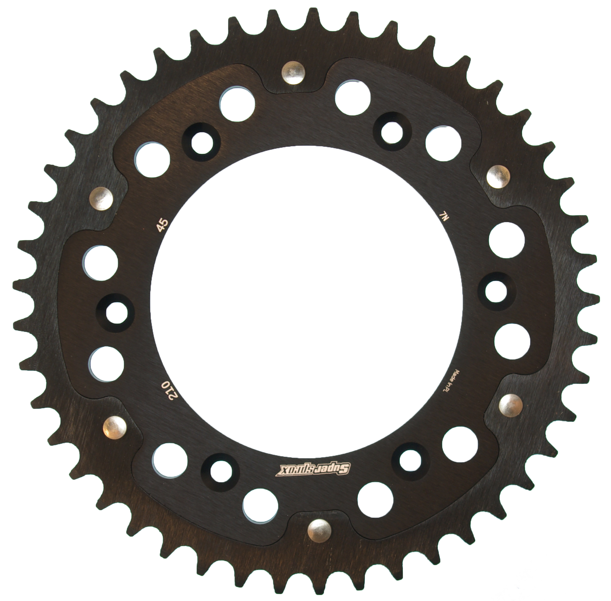 Lančenik zadnji SUPERSPROX STEALTH RST-210:45-BLK Crni 45T, 520