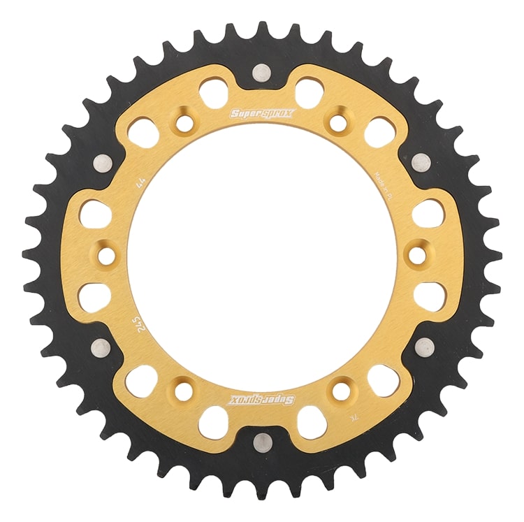 Lančenik zadnji SUPERSPROX STEALTH RST-245:44-GLD zlato 44T, 520