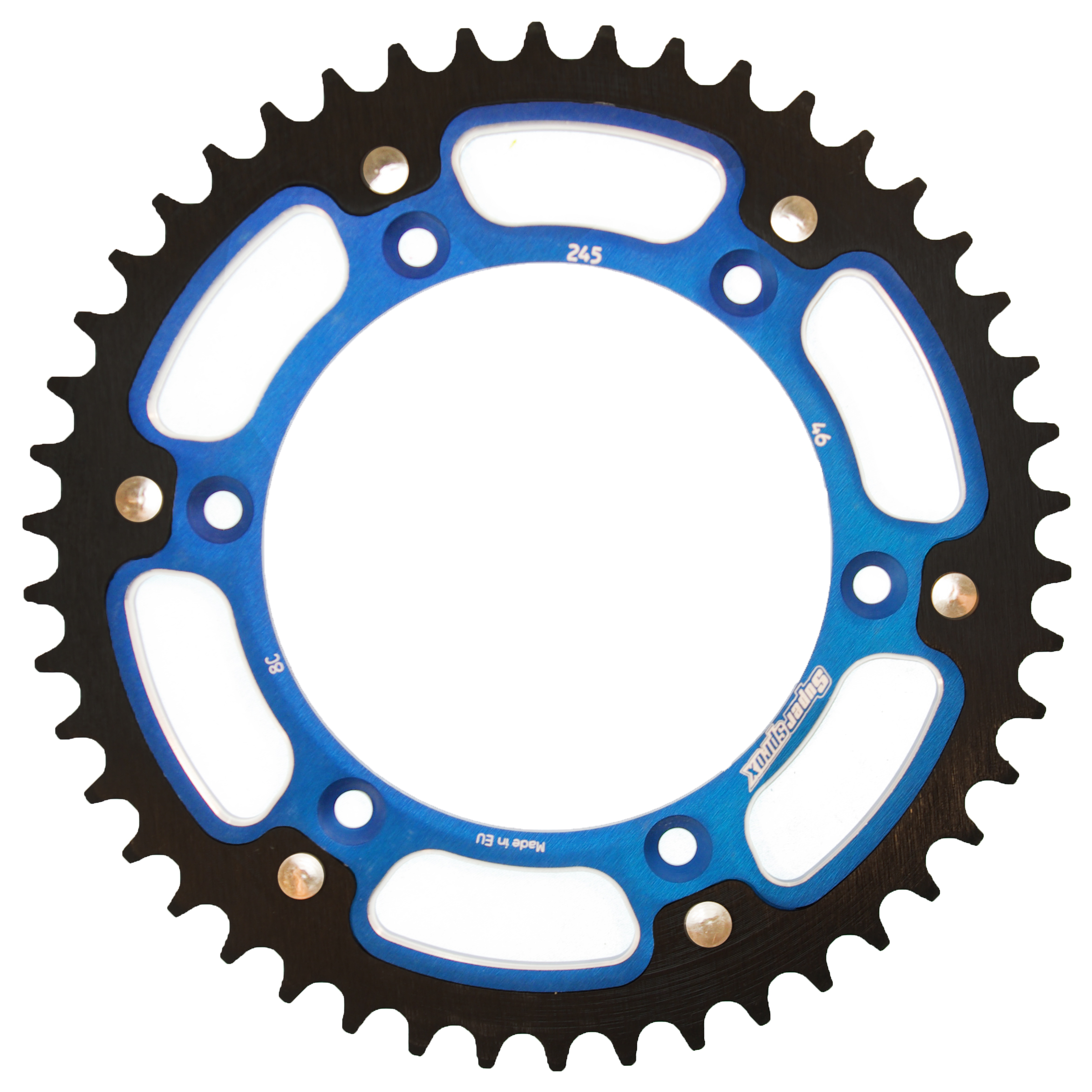 Lančenik zadnji SUPERSPROX STEALTH RST-245:46-BLU plavi 46T, 520