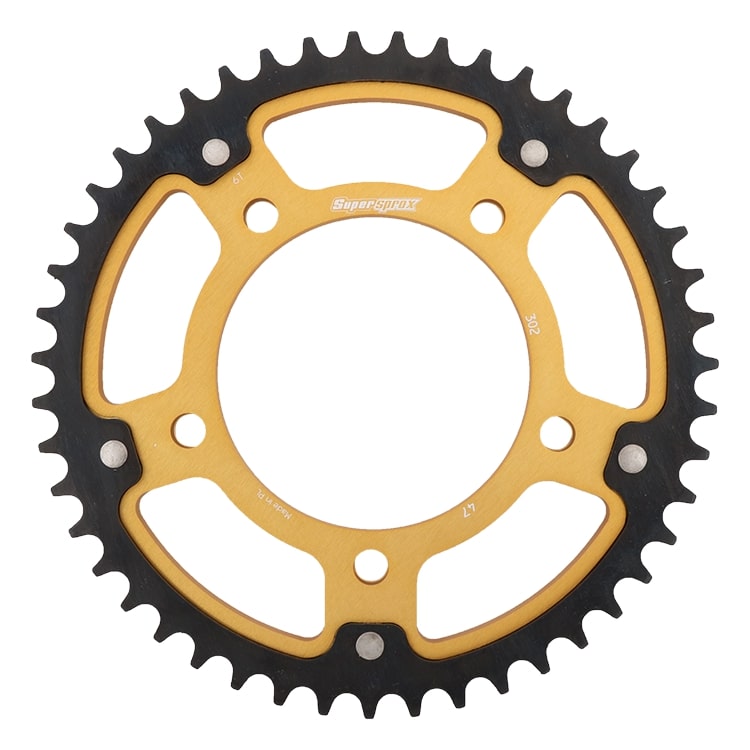 Lančenik zadnji SUPERSPROX STEALTH RST-302:47-GLD zlato 47T, 530