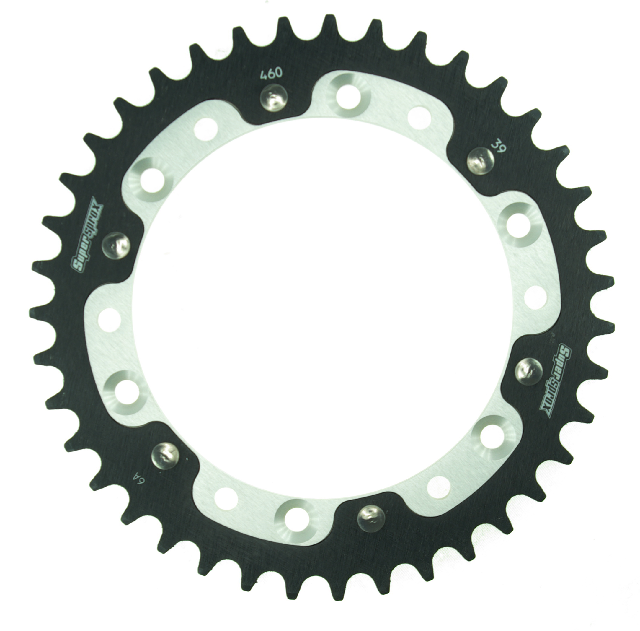 Rear sprocket SUPERSPROX STEALTH RST-460:39-SLV silver 39T, 520