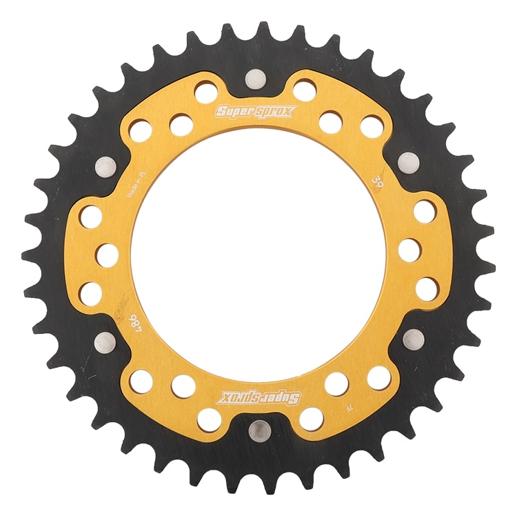 Lančenik zadnji SUPERSPROX STEALTH RST-486:39-GLD zlato 39T, 520