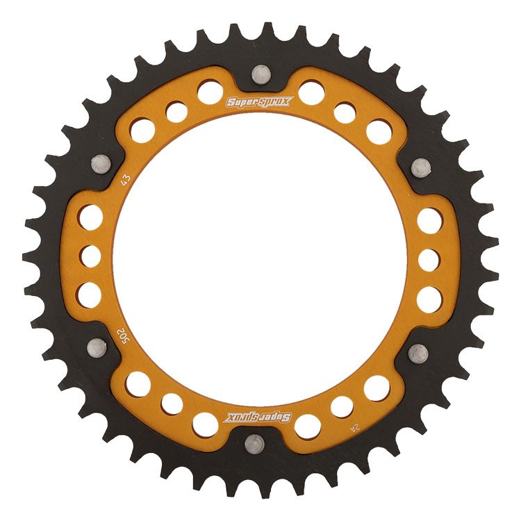 Rear sprocket SUPERSPROX STEALTH RST-502:43-GLD zlato 43T, 530