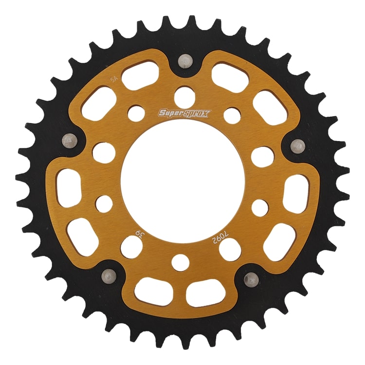 Lančenik zadnji SUPERSPROX STEALTH RST-7092:39-GLD zlato 39T, 525
