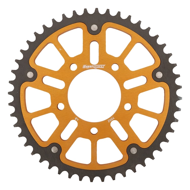Rear sprocket SUPERSPROX STEALTH RST-7092:48-GLD zlato 48T, 525